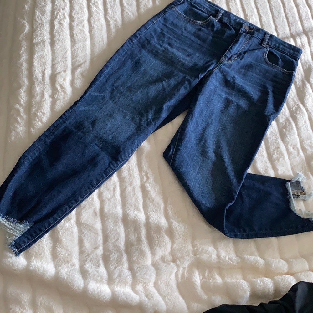 American Eagle curvy high rise jegging crop